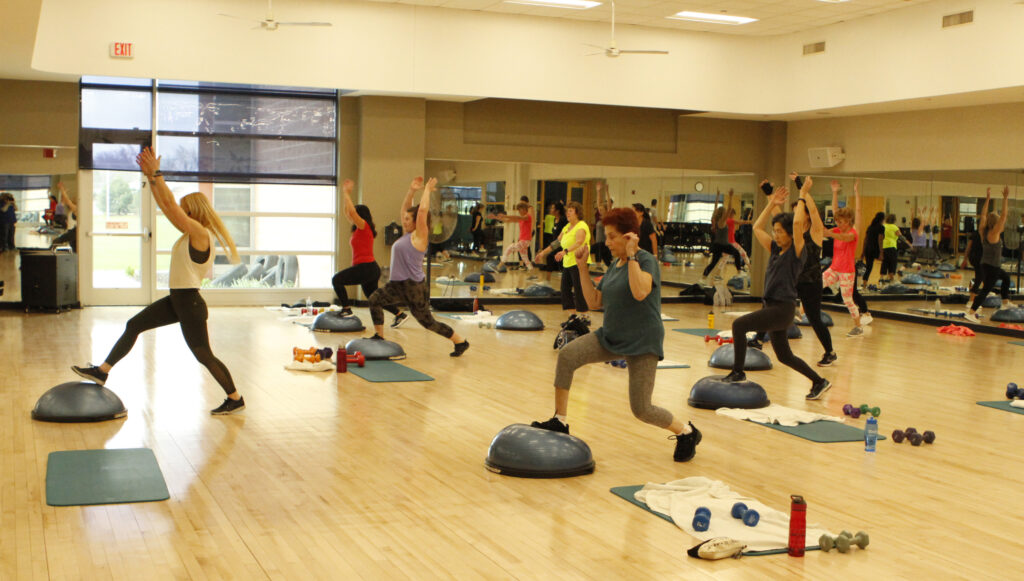 Fitness Center Group Exercise class